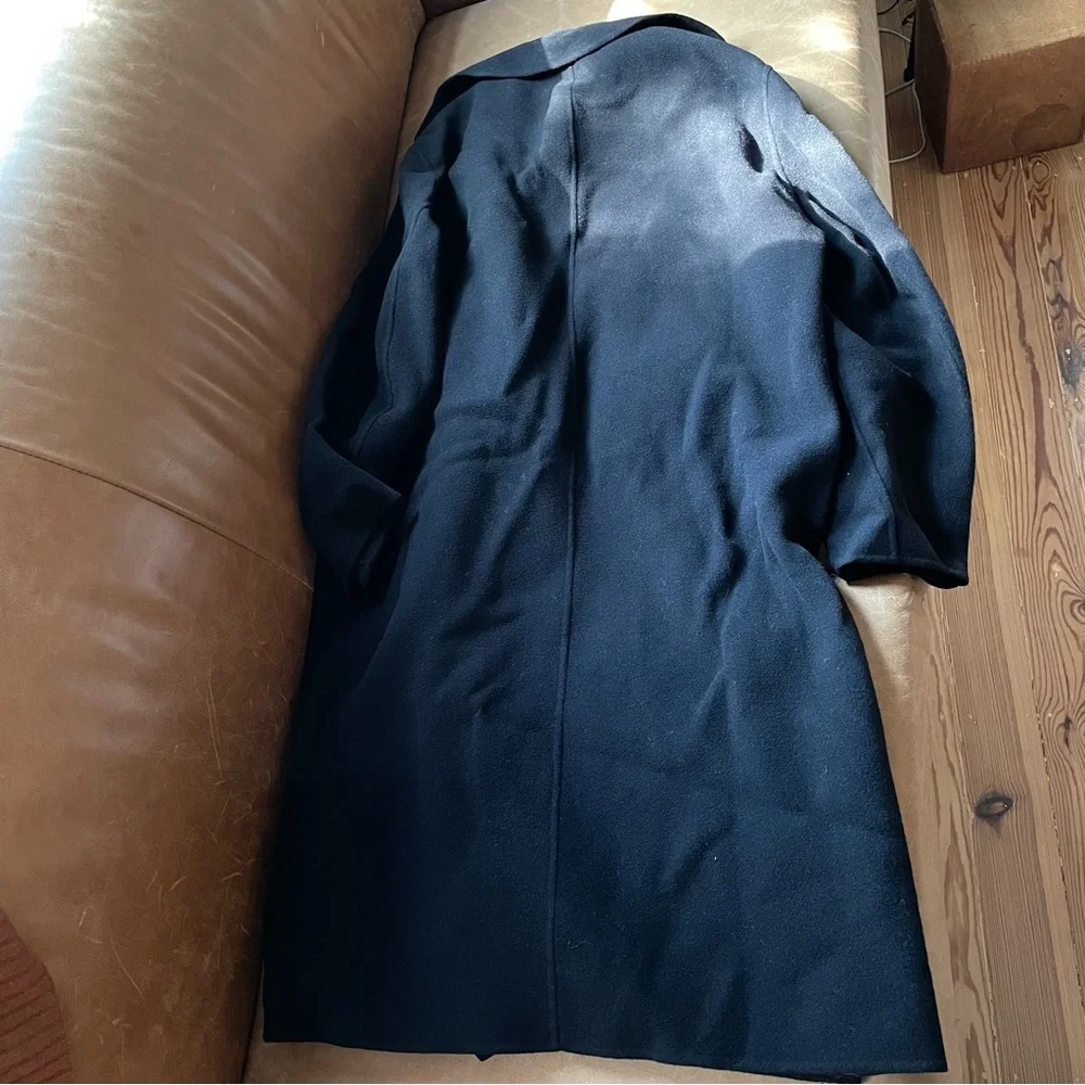 NWT Proenza Schouler white label double breasted long coat wool cashmere luxe - Picture 9 of 14